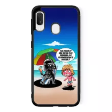 Coque Téléphone Portable Luke Skywalker « Le pouvoir du côté Obscur... » – Parodie Star Wars
