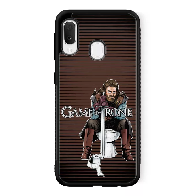 Coque pour téléphone portable Samsung Galaxy A20e Parodie Game of Thrones Game Of Trone... Euh... - Eddard Stark