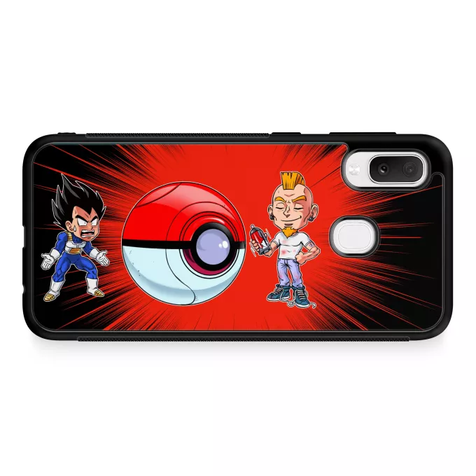 Funda para Samsung Galaxy A20e Parodia Pokémon Vegeta