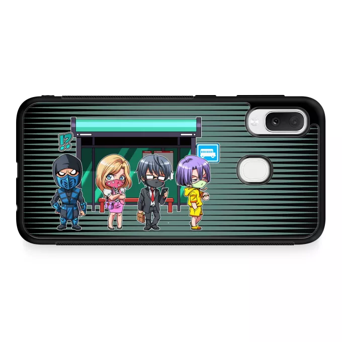 Custodia per Samsung Galaxy A20e Paoridia Mortal Kombat Sub-Zero