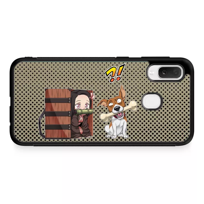 Fodral för Samsung Galaxy A20e Parodi Kimetsu no yaiba Nezuko Kamado