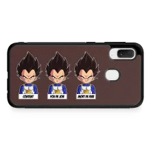 Coque Téléphone Portable Végéta « Un jeu d'acteur de niveau princier » – Parodie Dragon Ball Z
