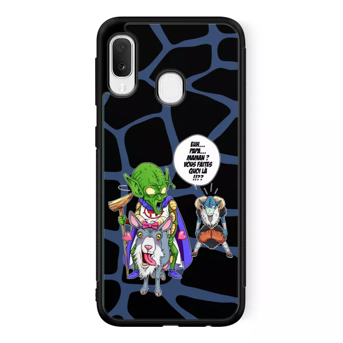 Coque pour téléphone portable Samsung Galaxy A20e Parodie Dragon Ball Super Aux origines du mal... - Moro, Le Très-Haut