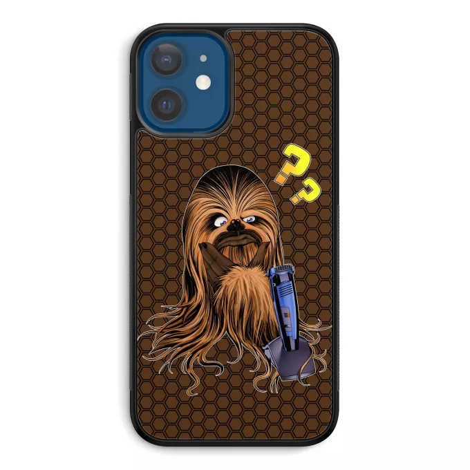iPhone 12 et iPhone 12 Pro (6.1) Handyhülle Parodie auf Star Wars Chewbacca