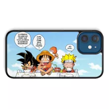 Coque Téléphone Portable Luffy « La recette d'un bon shonen Manga (Super Deformed) » – Parodie Naruto