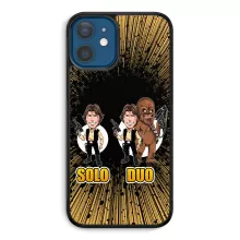Han Solo Fodral för smarttelefoner “Han Solo och Chewbacca” – Parodi Stjärnornas krig