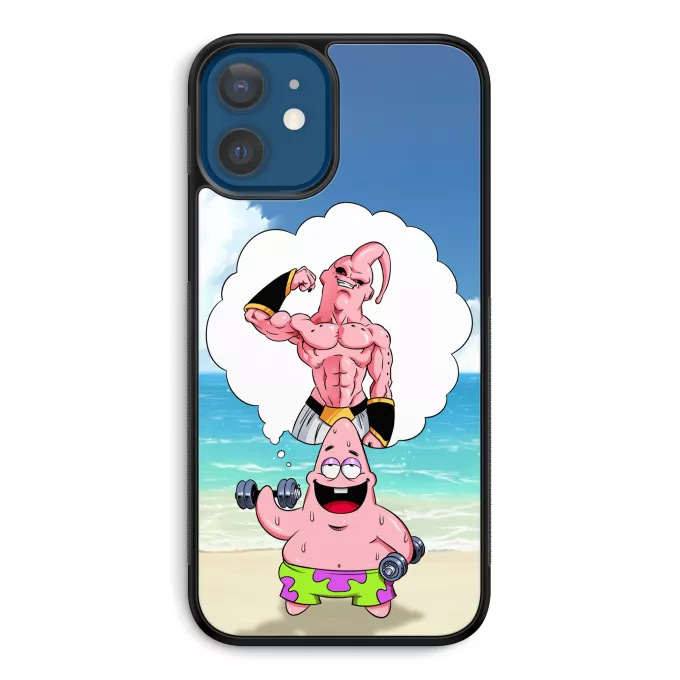 Fodral för iPhone 12 et iPhone 12 Pro (6.1) Parodi Dragon Ball Z - DBZ Patrik Stjärna och Majin Buu
