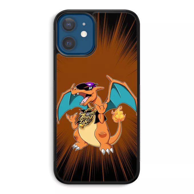 Fodral för iPhone 12 et iPhone 12 Pro (6.1) Parodi Pokémon CHARITHUG...!