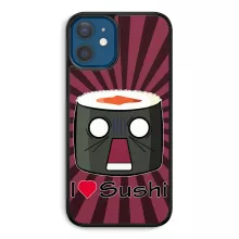 Coque Téléphone Portable « I Love Sushi ! NOOOO !! » – Parodie Japon Culture