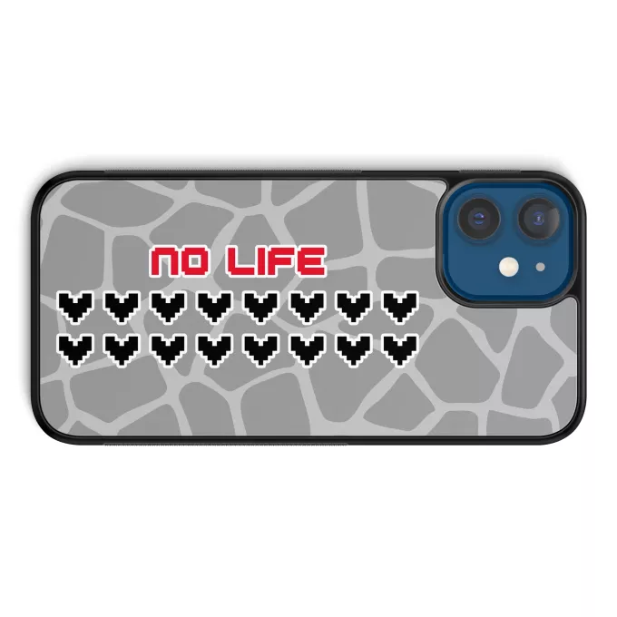 Custodia per iPhone 12 et iPhone 12 Pro (6.1) Paoridia videogiochi Pixel No Life Design