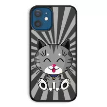 Coque Téléphone Portable « Kawaii Baby Cat (gris tigré) » – Parodie Kawaii Baby Cats