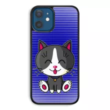 Coque Téléphone Portable « Kawaii Baby Cat (blanc et gris) » – Parodie Kawaii Baby Cats