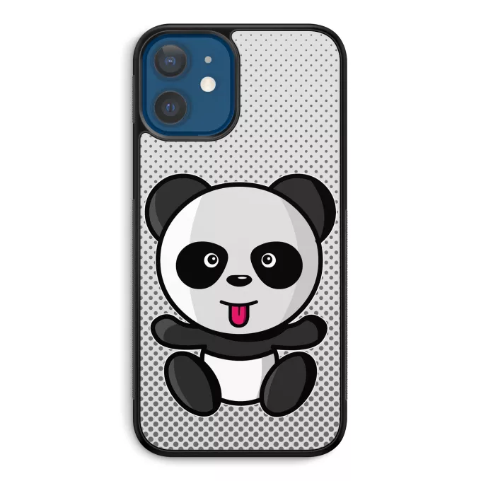 Coque pour téléphone portable iPhone 12 et iPhone 12 Pro (6.1) Parodie Délire Kawaii Kawaii Panda