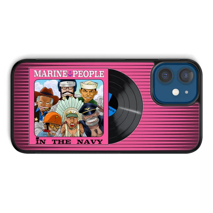 iPhone 12 et iPhone 12 Pro (6.1) Handyhülle Parodie auf One Piece Garp, Akainu, Aokiji, Kizaru, Sengoku und Smoker