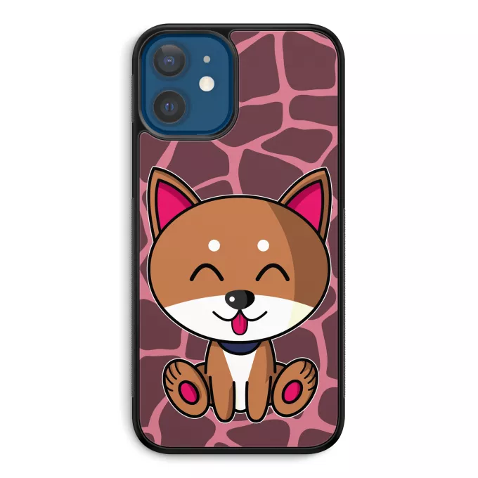 Coque pour téléphone portable iPhone 12 et iPhone 12 Pro (6.1) Parodie Kawaii Baby Dogs Kawaii Baby dog Vol.1