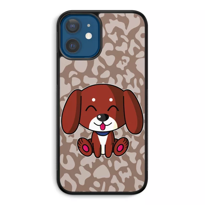 Coque pour téléphone portable iPhone 12 et iPhone 12 Pro (6.1) Parodie Kawaii Baby Dogs Kawaii Baby dog Vol.5
