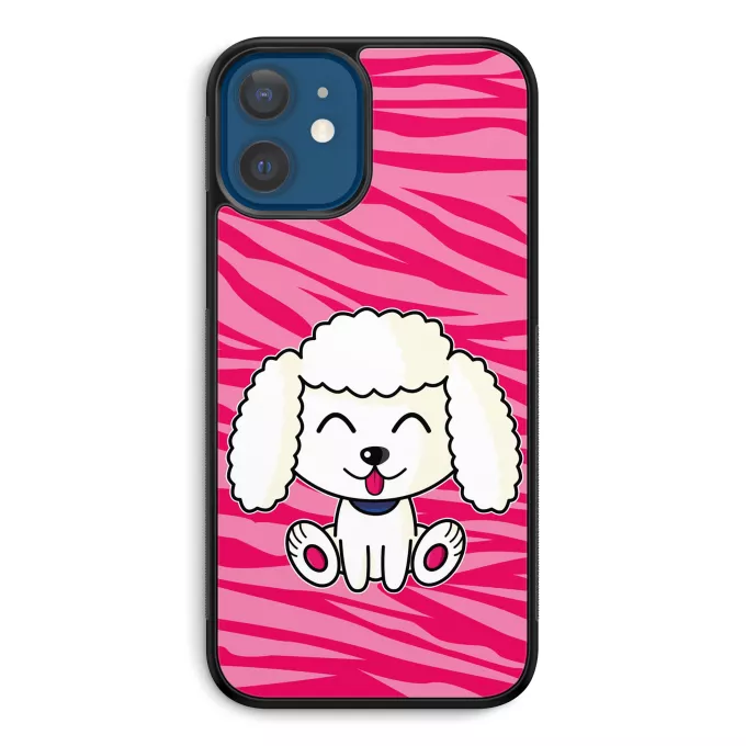 Coque pour téléphone portable iPhone 12 et iPhone 12 Pro (6.1) Parodie Kawaii Baby Dogs Kawaii Baby dog Vol.8