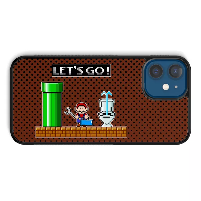 Custodia per iPhone 12 et iPhone 12 Pro (6.1) Paoridia Super Mario Super Mario