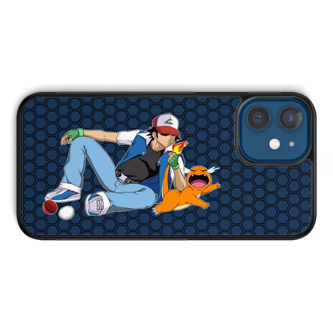 Custodia per iPhone 12 et iPhone 12 Pro (6.1) Paoridia Pokémon Charmander
