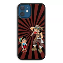 Custodia per smartphone Usop “Usop e Pinocchio” – Parodia dei One Piece