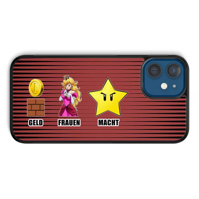 iPhone 12 et iPhone 12 Pro (6.1) Handyhülle Parodie auf Super Mario Mario
