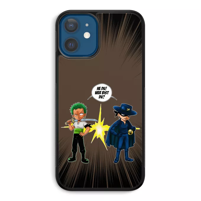 iPhone 12 et iPhone 12 Pro (6.1) Handyhülle Parodie auf One Piece Lorenor Zorro