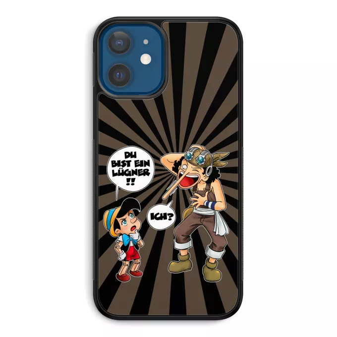 iPhone 12 et iPhone 12 Pro (6.1) Handyhülle Parodie auf One Piece Lysop