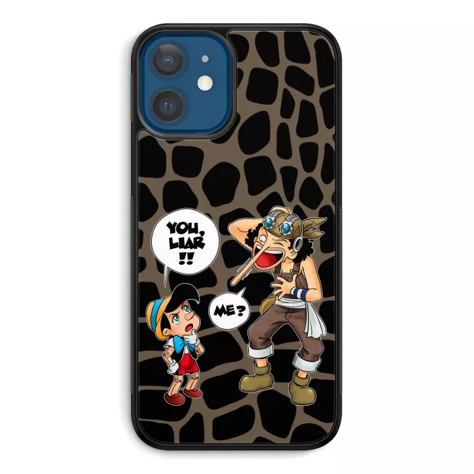 iPhone 12 et iPhone 12 Pro (6.1) Phone Case Parody of One Piece Usopp