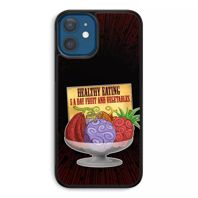 iPhone 12 et iPhone 12 Pro (6.1) Phone Case Parody of One Piece Devil Fruits - Gum-Gum Fruit