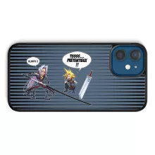 Coque Téléphone Portable Clad « Prétentieux !! » – Parodie Final Fantasy VII
