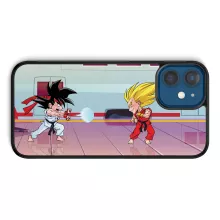 Custodia per smartphone Son Goku “Son Goku e Vegeta X Ryu e Ken” – Parodia dei Dragon Ball Z