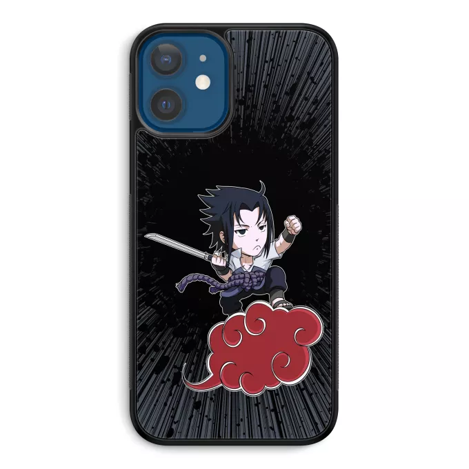 Custodia per iPhone 12 et iPhone 12 Pro (6.1) Paoridia Naruto Sasuke e Son Goku