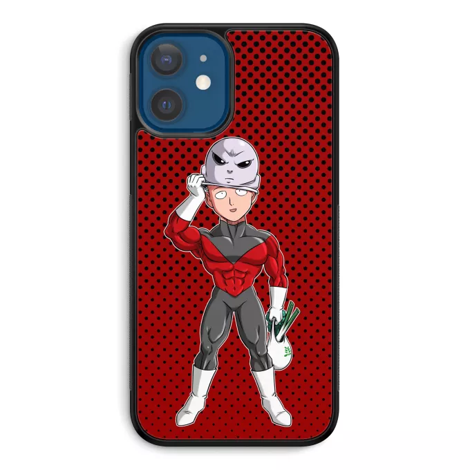 Fodral för iPhone 12 et iPhone 12 Pro (6.1) Parodi One-Punch Man Saitama och Jiren