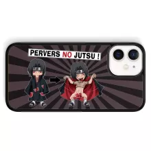 Coque Téléphone Portable Itachi Uchiwa « Pervers no Jutsu » – Parodie Naruto