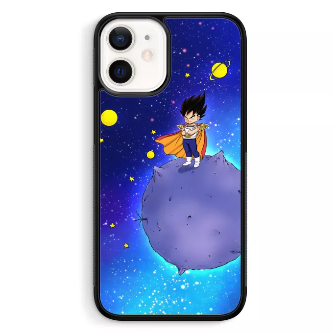 Custodia per iPhone 12 Mini (5.4) Paoridia Dragon Ball Z - DBZ Il piccolo principe Vegeta