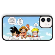 Coque Téléphone Portable Luffy « La recette d'un bon shonen Manga (Super Deformed) » – Parodie Naruto