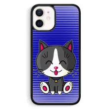 Coque Téléphone Portable « Kawaii Baby Cat (blanc et gris) » – Parodie Kawaii Baby Cats