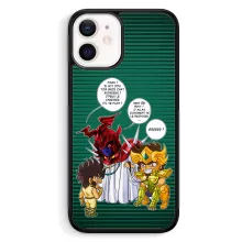 Coque Téléphone Portable Aiolia « Un gros chat sauvage en laisse ! » – Parodie Saint Seiya