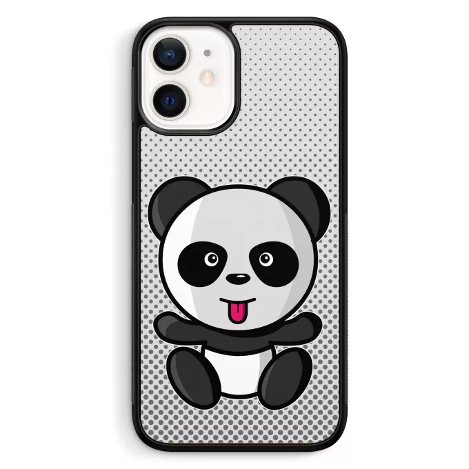 Coque pour téléphone portable iPhone 12 Mini (5.4) Parodie Délire Kawaii Kawaii Panda