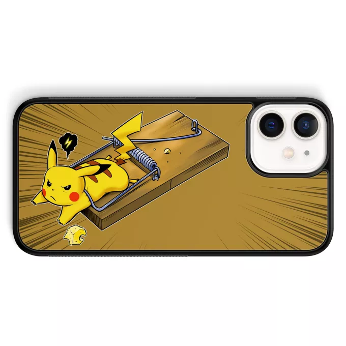 Funda para iPhone 12 Mini (5.4) Parodia Pokémon Pikachu
