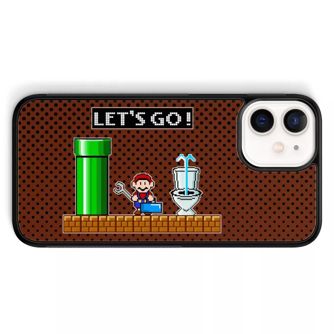 Custodia per iPhone 12 Mini (5.4) Paoridia Super Mario Super Mario