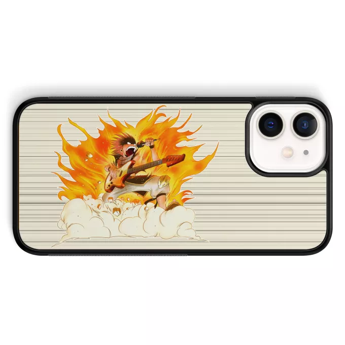 Hoesje voor iPhone 12 Mini (5.4) Parodie Fairy Tail Natsu