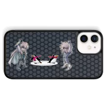 Cygnus Hyoga Smartphone hoesje “Cygnus Hyoga and Aquarius Camus” – Saint Seiya parodie