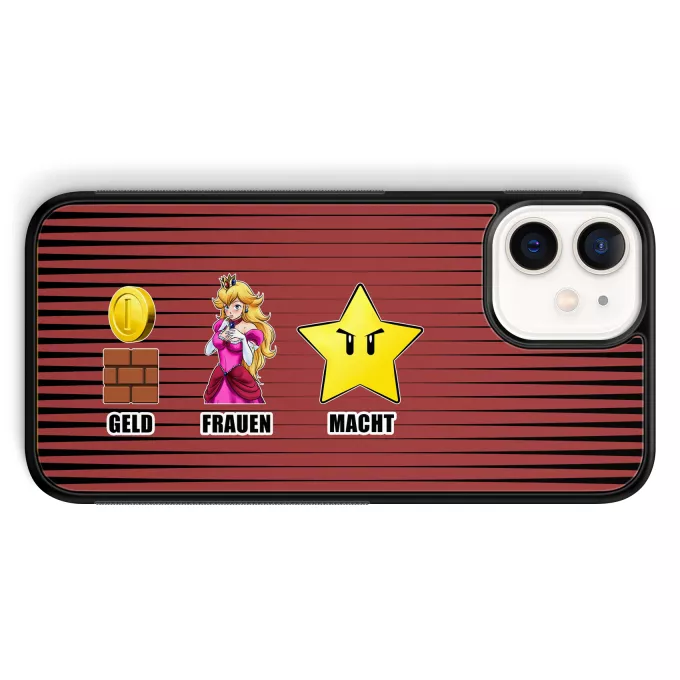 iPhone 12 Mini (5.4) Handyhülle Parodie auf Super Mario Mario