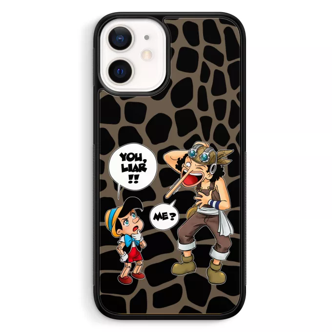 iPhone 12 Mini (5.4) Phone Case Parody of One Piece Usopp