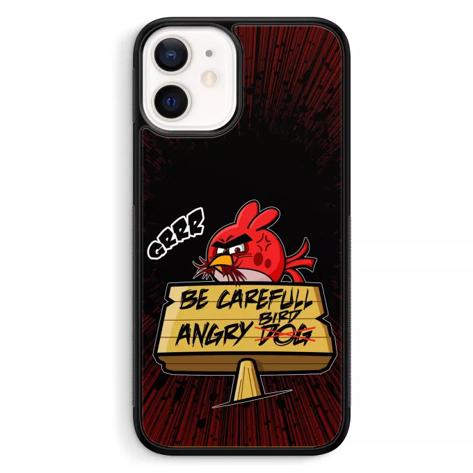 iPhone 12 Mini (5.4) Phone Case Parody of Angry Birds Angry Birds