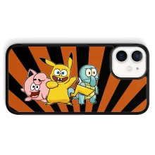 SpongeBob Smartphone hoesje “SpongeBob, Octo Tentakel, Patrick Ster en Pikachu” – Pokémon parodie
