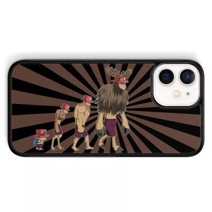Fodral för iPhone 12 Mini (5.4) Parodi One Piece Tony Tony Choppa