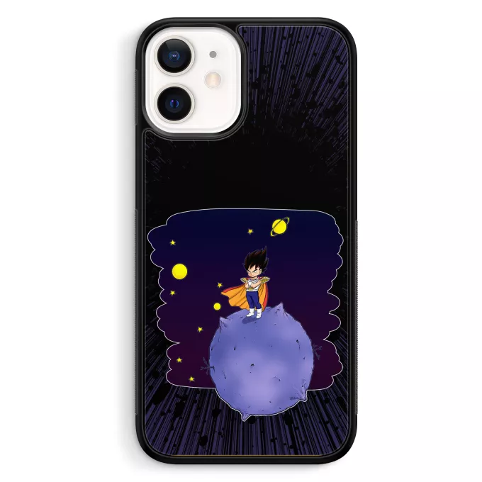 Estojo iPhone 12 Mini (5.4) Paródia Dragon Ball Z - DBZ O Principezinho Vegeta