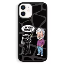 Darth Vader Phone Case “Darth Vader and George Lucas - I am your Father” – Star Wars parody